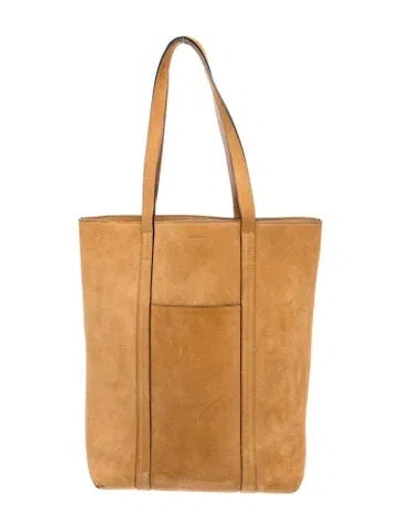 Pre-owned Sézane Suede Tote In Brown