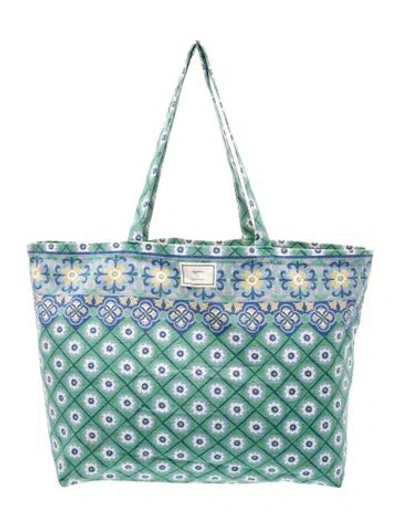 Pre-owned Sézane Tote In Green