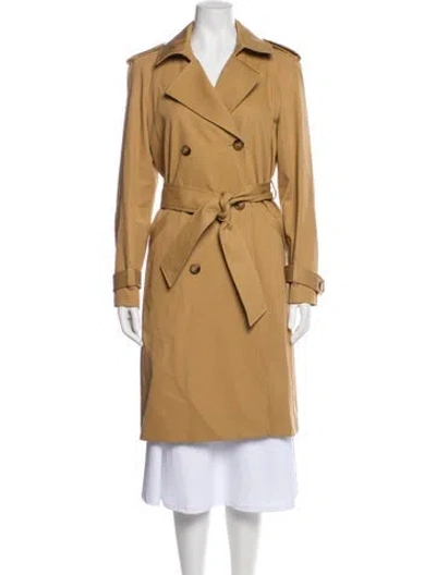 Pre-owned Sézane Trench Coat In Brown