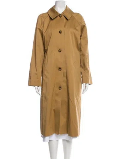 Pre-owned Sézane Trench Coat In Brown