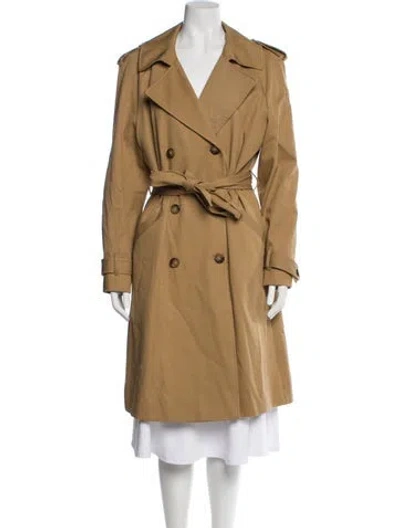 Pre-owned Sézane Trench Coat In Brown