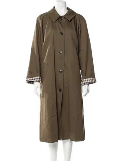 Pre-owned Sézane Trench Coat In Brown