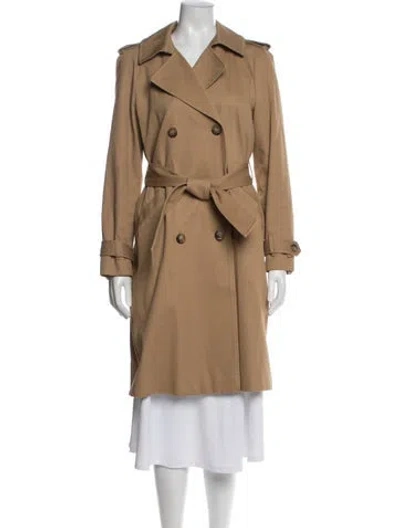 Pre-owned Sézane Trench Coat In Brown