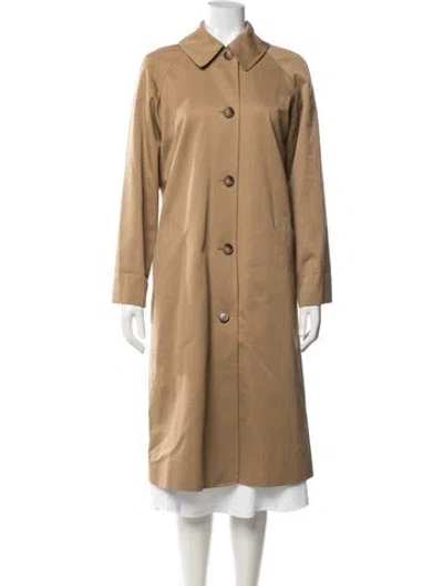 Pre-owned Sézane Trench Coat In Brown