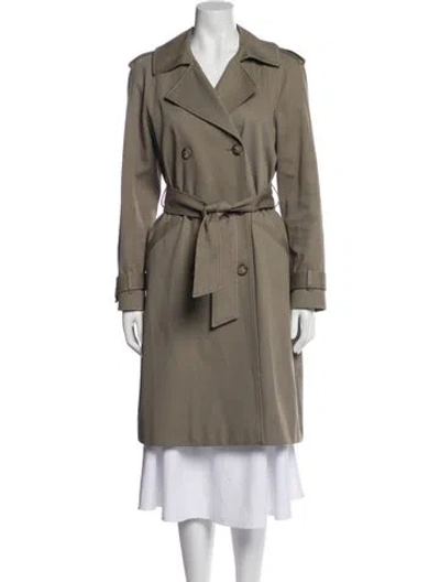 Pre-owned Sézane Trench Coat In Gray