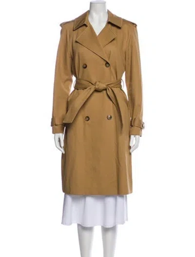 Pre-owned Sézane Trench Coat In Neutral
