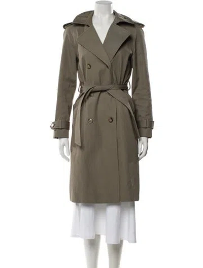 Pre-owned Sézane Trench Coat In Neutral