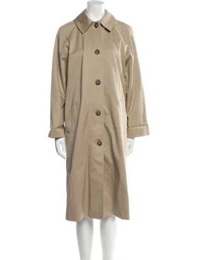 Pre-owned Sézane Trench Coat In Neutral