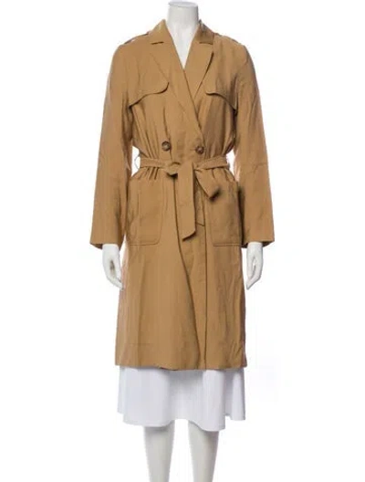 Pre-owned Sézane Trench Coat In Neutral