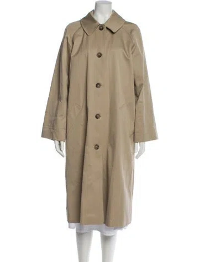 Pre-owned Sézane Trench Coat In Neutral