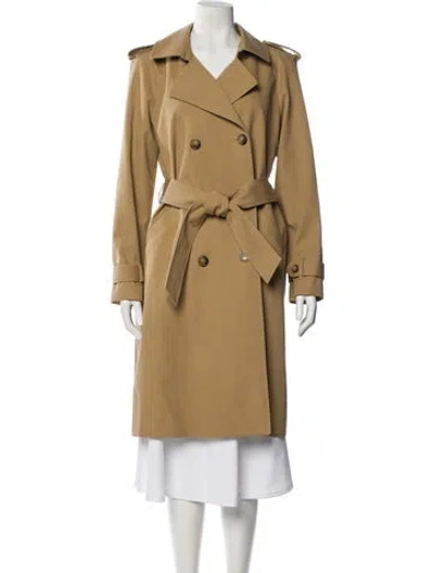 Pre-owned Sézane Trench Coat In Neutral