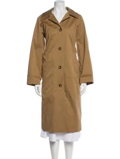 Pre-owned Sézane Trench Coat In Neutral