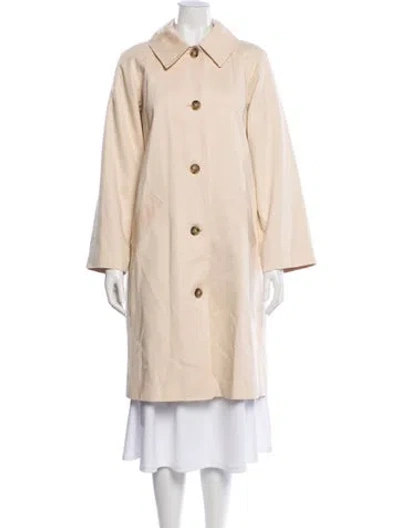 Pre-owned Sézane Trench Coat In Neutral
