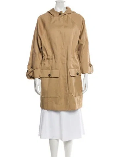 Pre-owned Sézane Trench Coat In Neutral