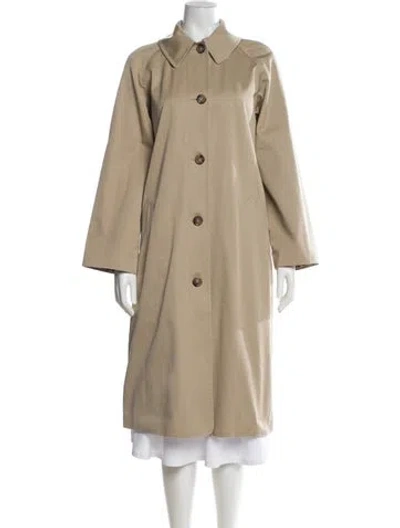 Pre-owned Sézane Trench Coat In Neutral