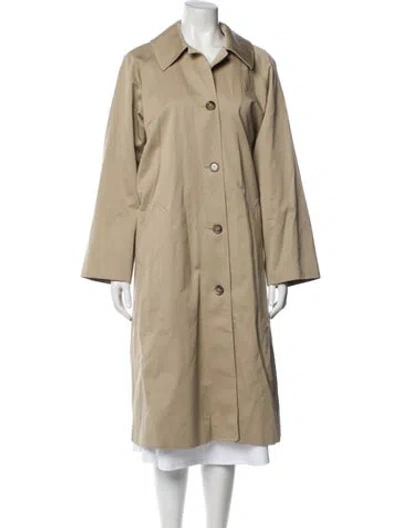 Pre-owned Sézane Trench Coat In Neutral
