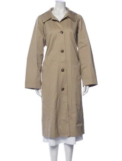 Pre-owned Sézane Trench Coat In Neutral
