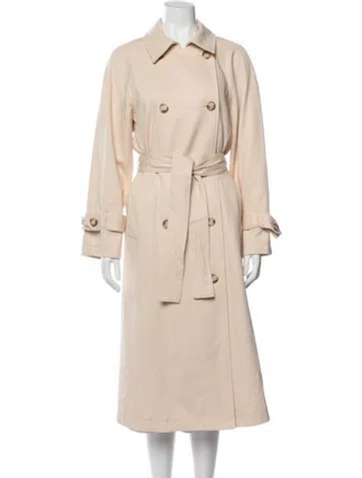 Pre-owned Sézane Trench Coat In Neutral