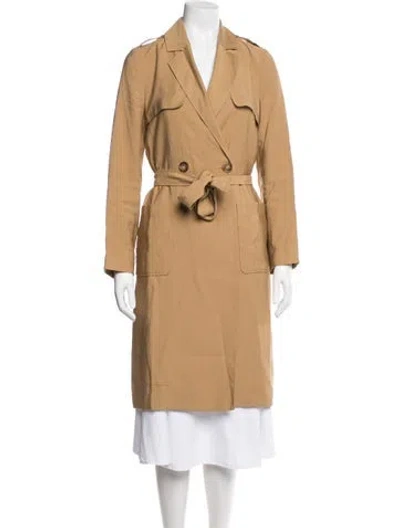 Pre-owned Sézane Trench Coat In Neutral
