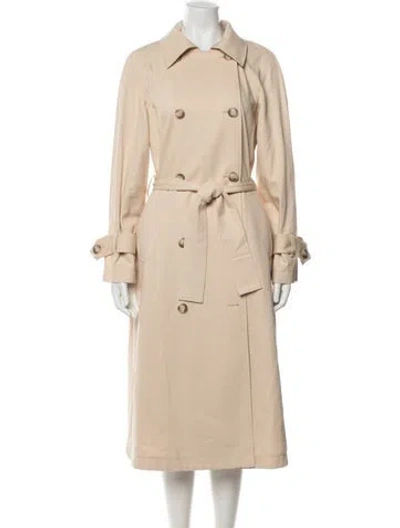 Pre-owned Sézane Trench Coat In Neutral