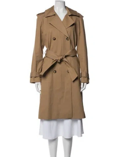 Pre-owned Sézane Trench Coat In Neutral