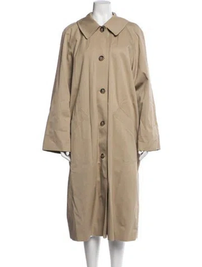 Pre-owned Sézane Trench Coat In Neutrals
