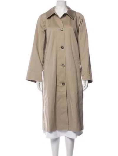 Pre-owned Sézane Trench Coat In Neutrals