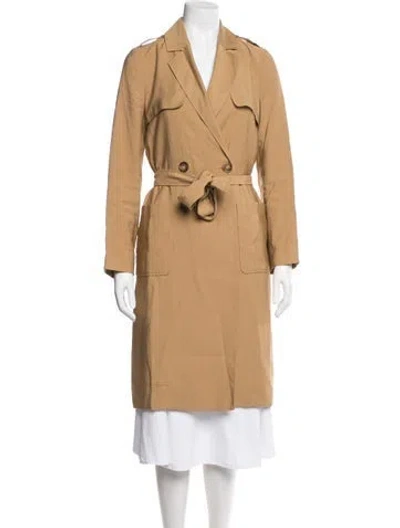 Pre-owned Sézane Trench Coat In Neutrals