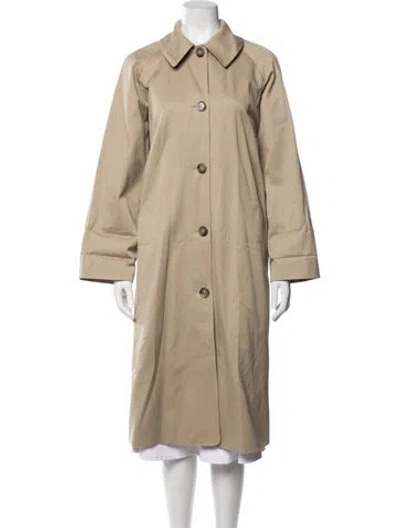Pre-owned Sézane Trench Coat In Neutrals