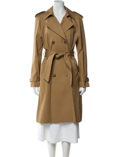 Pre-owned Sézane Trench Coat W/ Tags In Brown