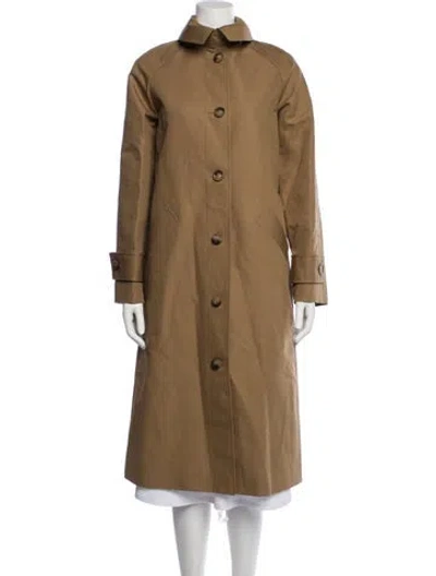 Pre-owned Sézane Trench Coat W/ Tags In Brown