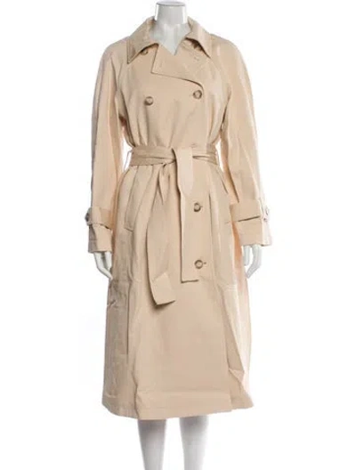 Pre-owned Sézane Trench Coat W/ Tags In Neutral