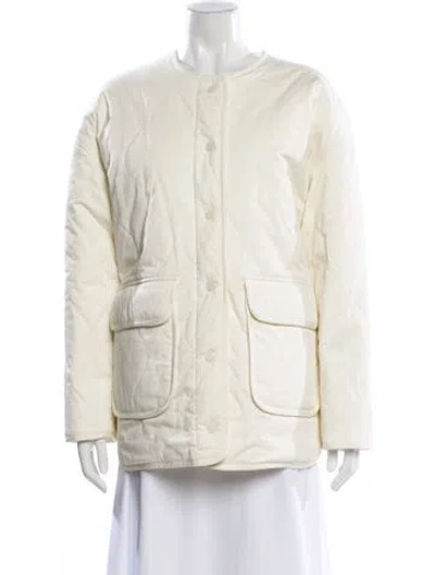 Pre-owned Sézane Utility Jacket In Neutral