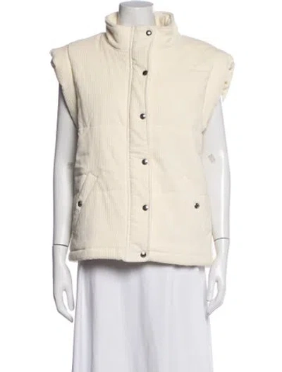 Pre-owned Sézane Vest In Neutrals