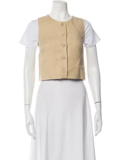 Pre-owned Sézane Vest W/ Tags In Neutrals