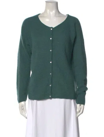 Pre-owned Sézane V-neck Sweater In Blue