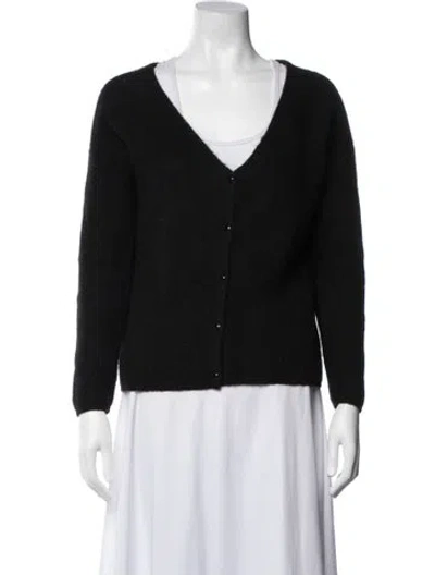 Pre-owned Sézane V-neck Sweater In Blue