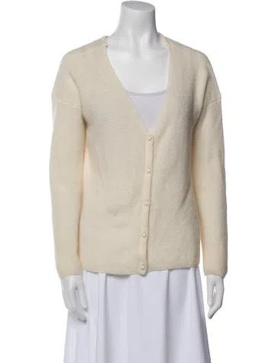 Pre-owned Sézane V-neck Sweater In Purple