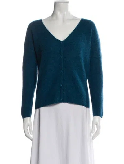 Pre-owned Sézane V-neck Sweater W/ Tags In Blue