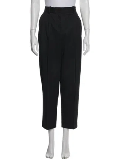Pre-owned Sézane Wide Leg Pants In Black