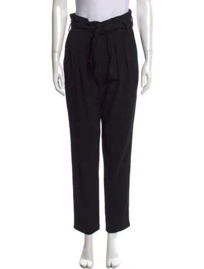 Pre-owned Sézane Wide Leg Pants In Black
