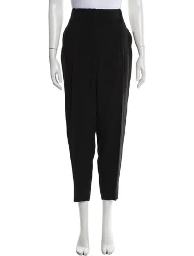 Pre-owned Sézane Wide Leg Pants In Black