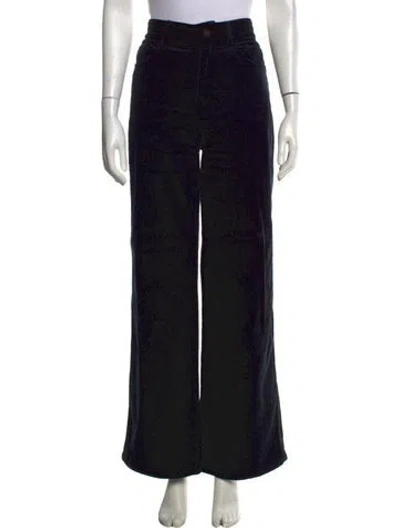 Pre-owned Sézane Wide Leg Pants In Black