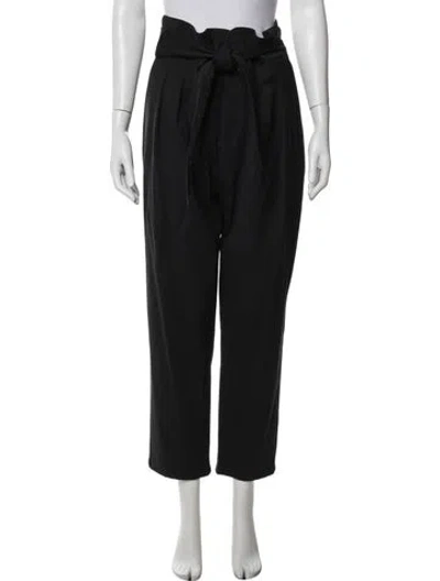 Pre-owned Sézane Wide Leg Pants In Black