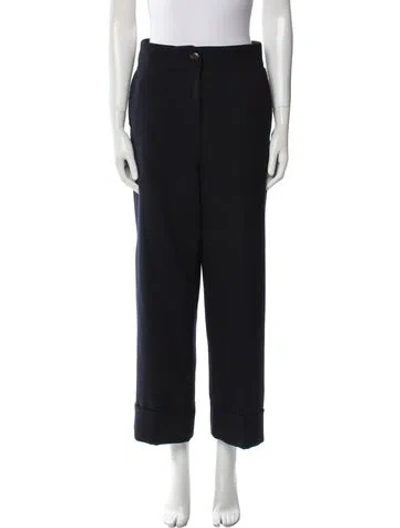 Pre-owned Sézane Wide Leg Pants In Blue