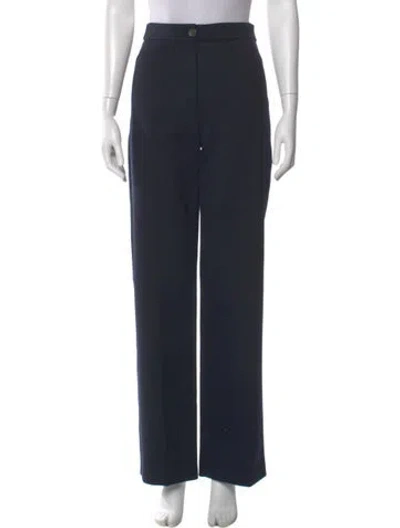 Pre-owned Sézane Wide Leg Pants In Blue
