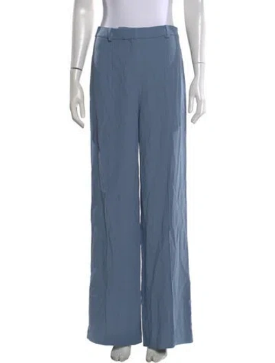 Pre-owned Sézane Wide Leg Pants In Blue