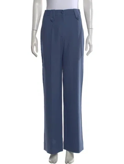 Pre-owned Sézane Wide Leg Pants In Blue
