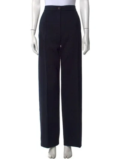 Pre-owned Sézane Wide Leg Pants In Blue