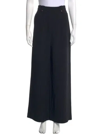 Pre-owned Sézane Wide Leg Pants In Blue